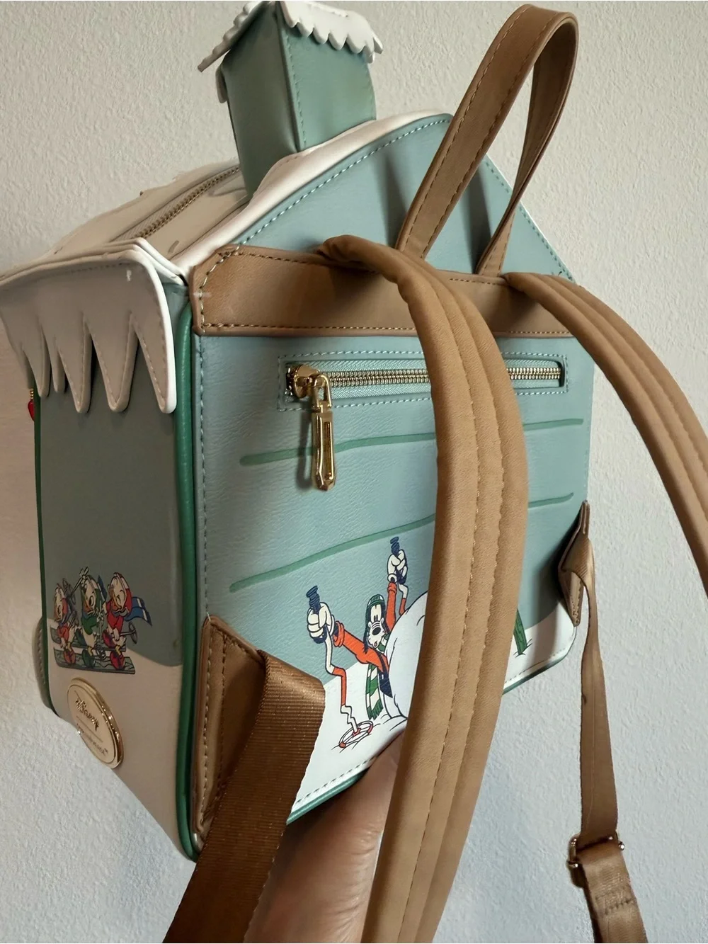 Disney Mickey Mouse and Friends Ski House Mini Backpack! Box Lunch Exclusive